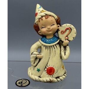 eo Zodiac Vintage Joseph Originals Wizard Boy Figurine Astrology Made in Japan